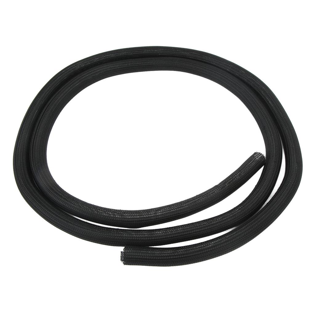 10FT Split Wire Loom Tubing Black 25MM Self Rolling High Temperature Resistance Sleeves For Automotive Wire