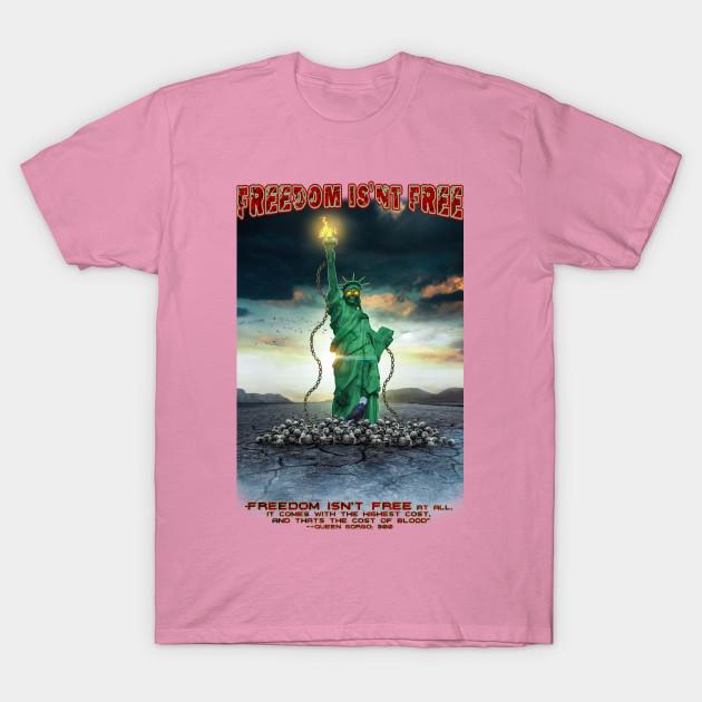 Футболка женская Freedom Isnt Free Harajuku Print Kawaii футболка летняя с коротким рукавом женская футболка топ футболка S розовый