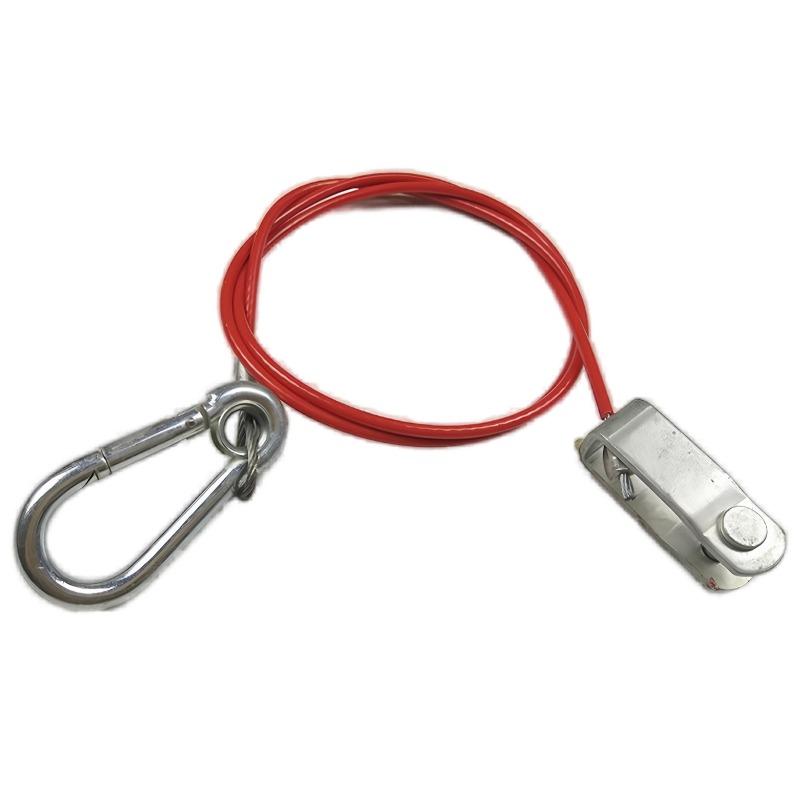 Прицеп-дача Нержавеющая сталь Трейлер Страховочный трос прицепа Трейлер-дача Отсоединяющийся трос безопасности прицепа-дачи Аксессуары для тормозного сцепного устройства Детали