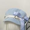 Sweet Cool Style Women's Y2k Hats Bowknot Painter's Cap Harajuku Octagonal Hat  Adult Teen