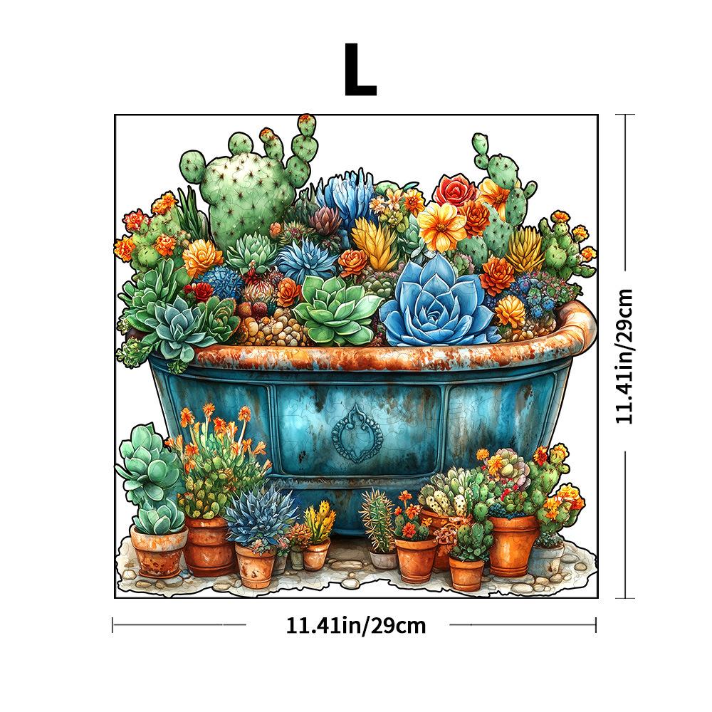 White Owl Wooden Puzzle Irregular Animal Shape Block Flat Wooden Puzzle