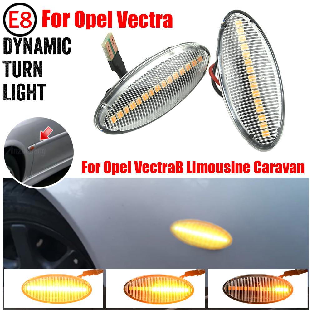 Fit For Vectra B Limousine (Typ J96)-BJ 10.1995-07.2002 LED Dynamic Side Marker Turn Signal Light Flashing Indicator