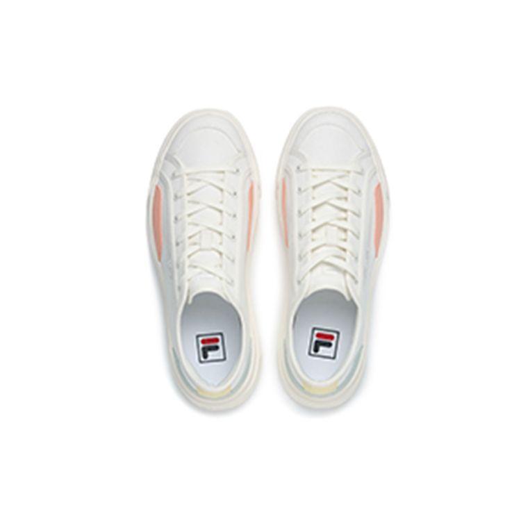 Fila Sandwich Trendy Low-Top Canvas Shoes Women Sneakers White Pink F12W221316FSP