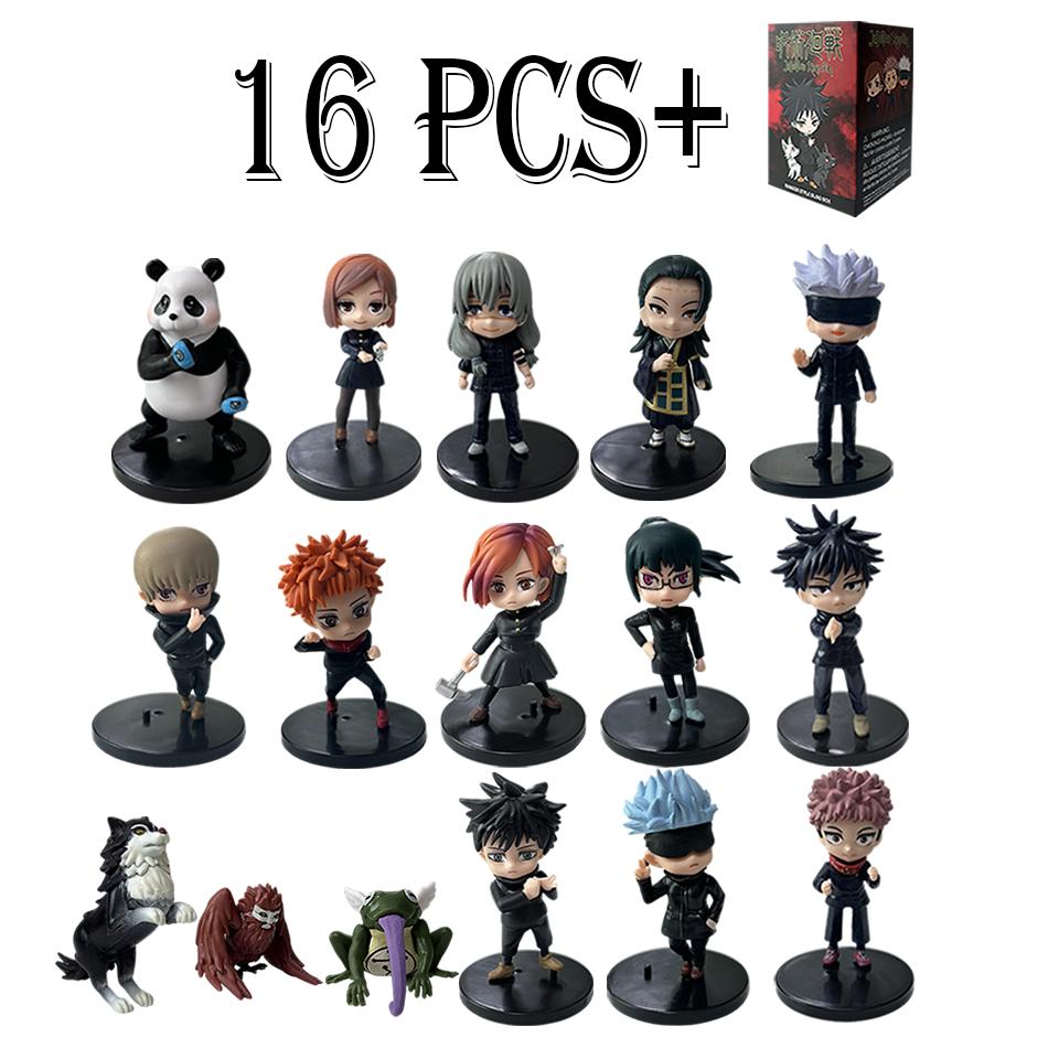Jujutsu Kaisen Wersja Q Figurka 9 cm Satoru Gojo Itadori Yuji Geto Suguru Nobara Megumi Kolekcja Prezenty urodzinowe i świąteczne