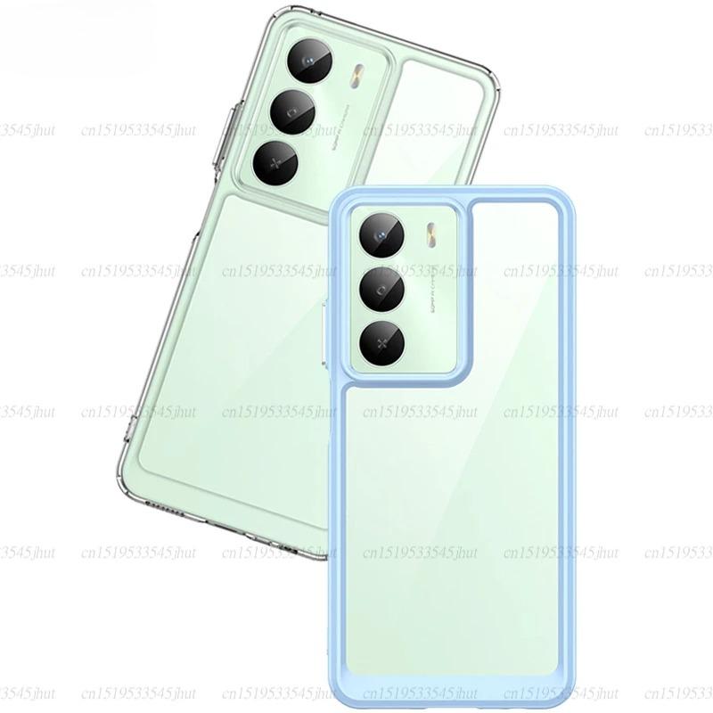 Transparent Phone Case For Realme C71 Case Anti-knock Silicone Colorful Clear Back Cover For Realme C71 Case For Realme C71 C73