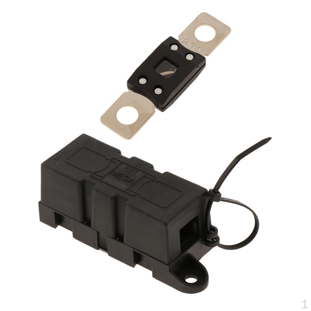 

Задержка отключения-80А 32В + Мега держатель-300А для вилочного погрузчика, автодома, яхты, автомобиля, гольф-кара, морской