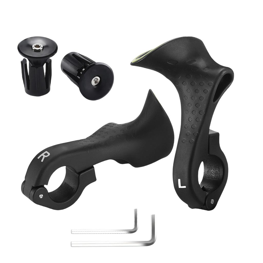 Bicycles Bar Extension Ends Aluminum Alloy Plugs Lightweight for Mountain Bicycles Cycling Road Bikes Shock Reduction