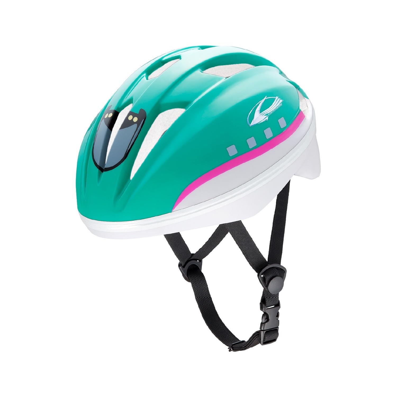

Ides Kids Helmet Shinkansen E5 Series SG Standard for Dial Adjustment [Official] S, Hayabusa, Compliant, 53-57cm, Children, Bicycle,
