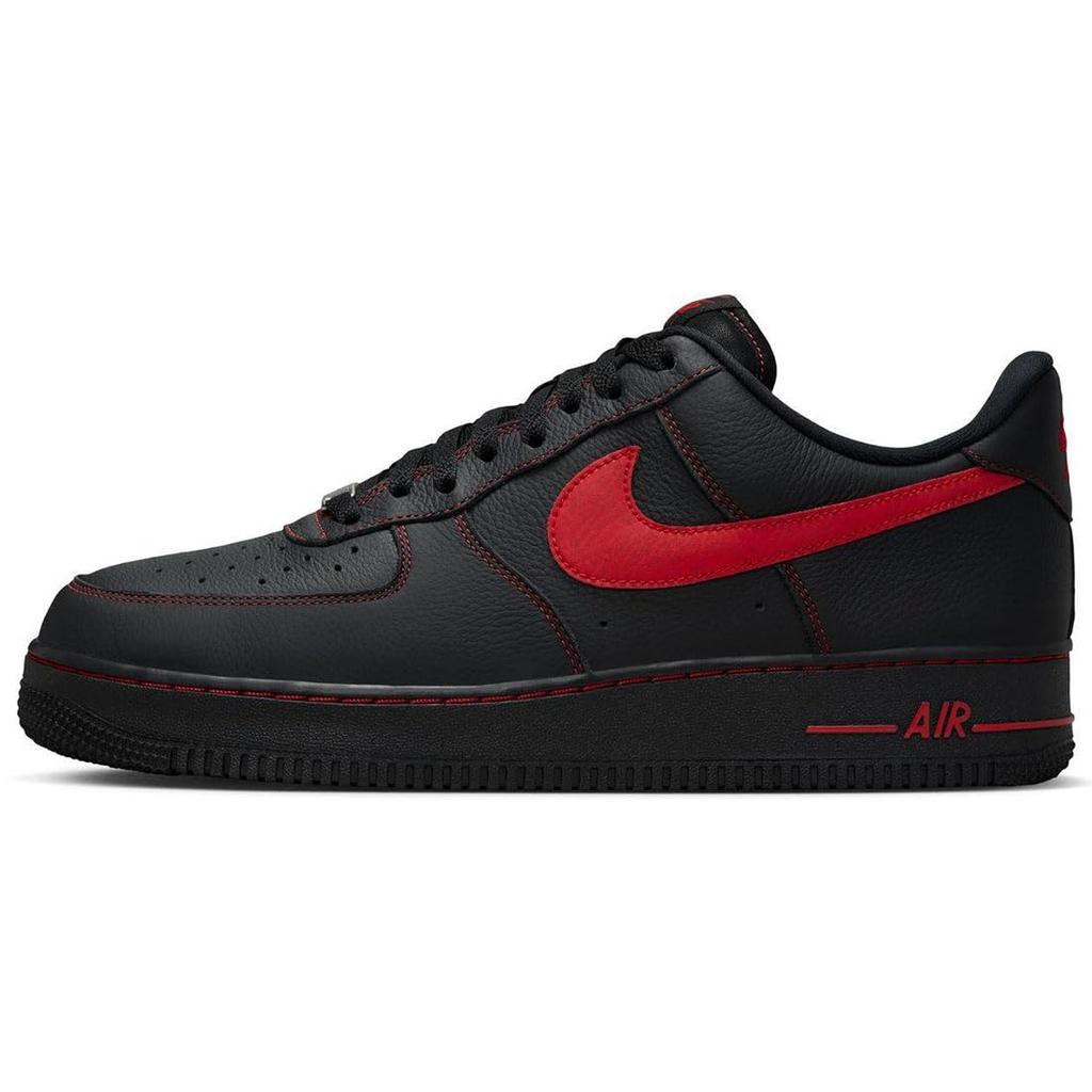 Nike Air Force 1 Size '07 LV8, Black/University Red, HQ2037-005, 26.5cm