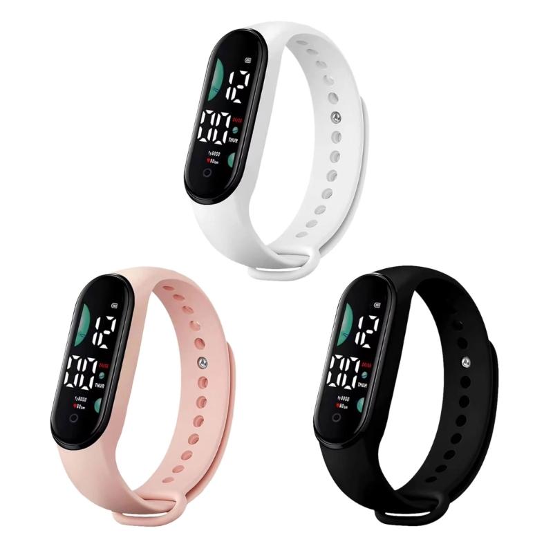 M9 Health Monitoring Wristband IP68 Waterproof Designs Multifunction M9 Intelligent  Bracelet Comfortable Wearing for Everyday Use