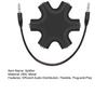 3.5mm Audio Splitter Adapter 1 Male to 5 Female Headphone Jack Distributor for Multiple Devices Audio Sharing Reverse Operation Splitter Compatible