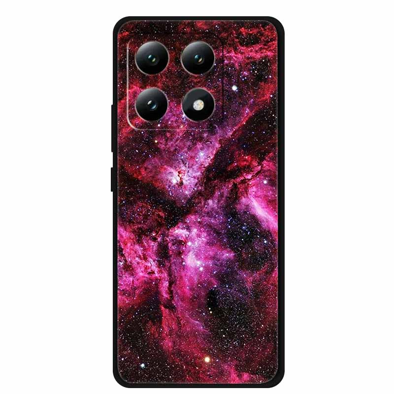 Handyhülle Für Xiaomi 15T Pro 5G Rückseite Hüllen Schwarzes Silikon Weiches Coque Für Xiaomi 15T 5G Hülle 15 T Pro 6,83" Fundas Schale