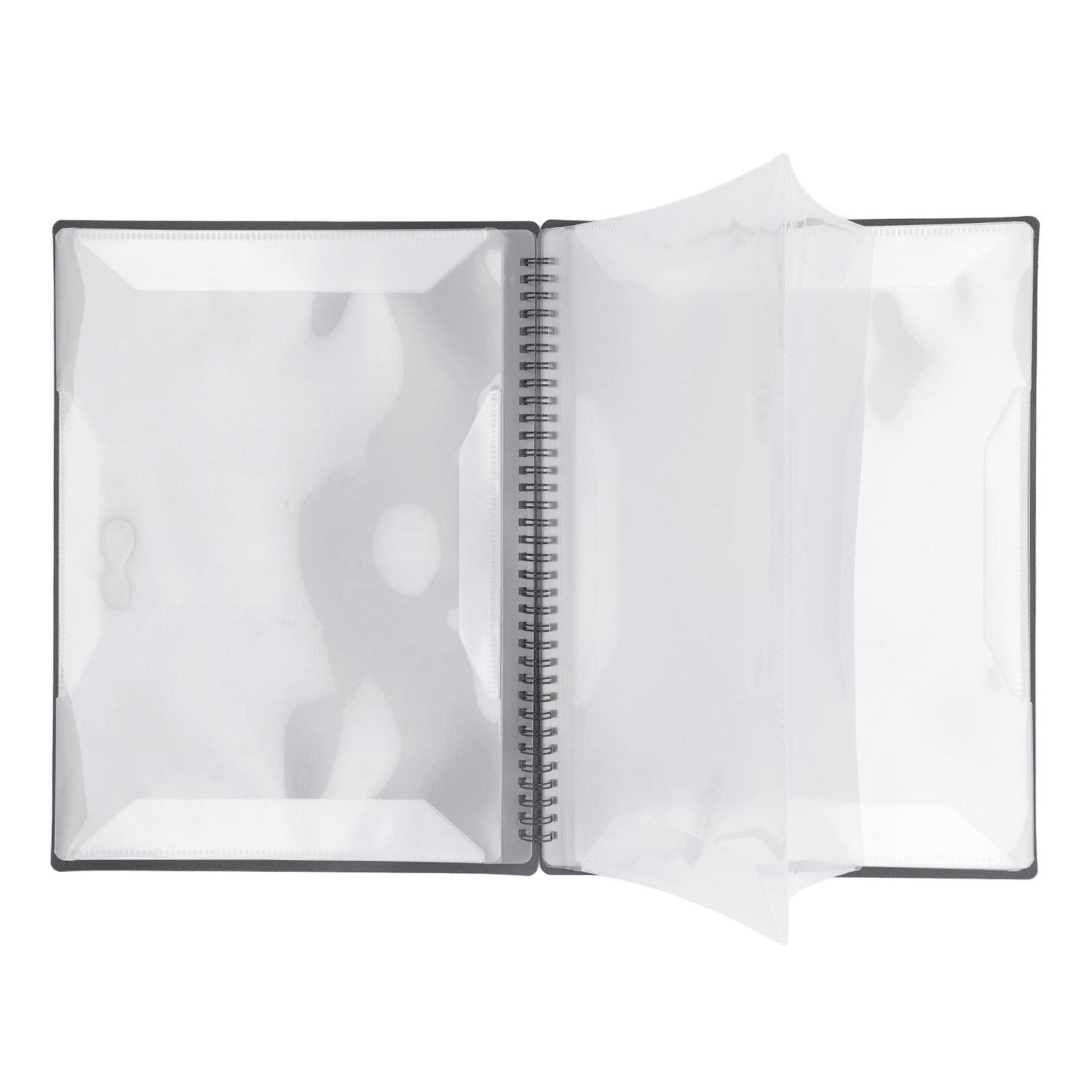 Папка для нот формата A4, 40 страниц, 4 листа расширяемая, съемная, папка-органайзер для хранения музыкальных файлов для хора