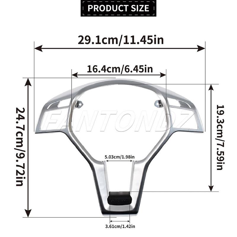Lenkrad-Panel-Abdeckung Zierleiste Für Mercedes Benz AMG A B C E GLK GLA CLA CLS Klasse W176 W246 W204 W212 W156 W117 09946400139107