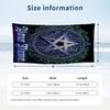 Witchcraft Theme Beach Towel Personalized Custom Name & Text Soft Quick Dry Beach Towel for Swimming Travel