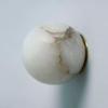 Modern Mid-Century Marble Wall Lamp - Round Nordic Design for Living Room, Hallway, Bedroom, and Balcony