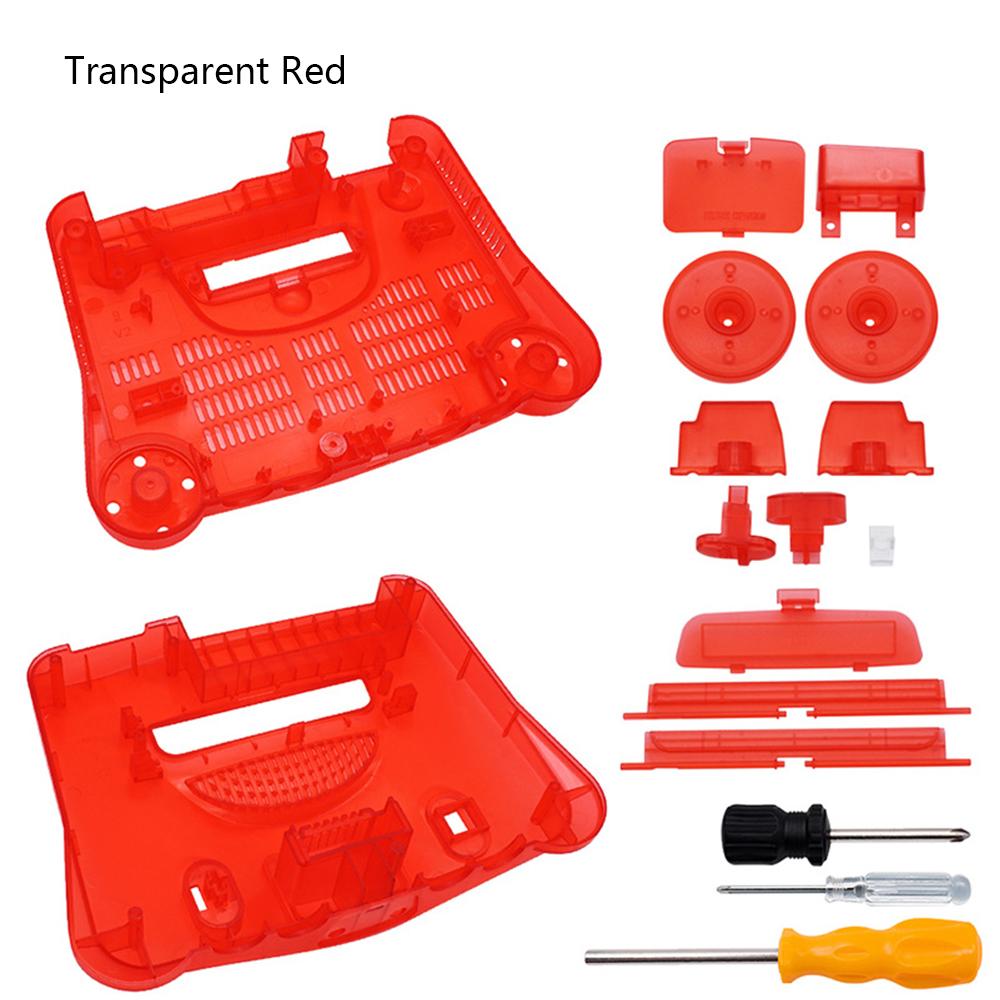 New Full Housing Case Shell Cover Replacement Kit For Nintendo N64 Game Console