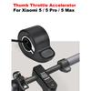 Thumb Throttle Accelerator for Xiaomi 5 / 5 Pro / 5 Max Electric Scooter Speed Control Finger Throttle Replacement Spare Parts Throttles 2