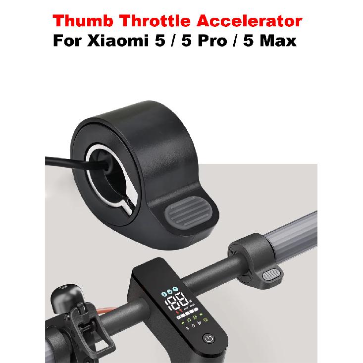 Thumb Throttle Accelerator for Xiaomi 5 / 5 Pro / 5 Max Electric Scooter Speed Control Finger Throttle Replacement Spare Parts Throttles 2