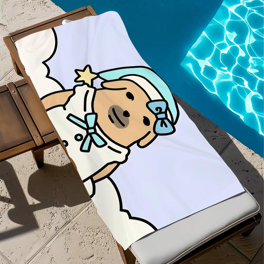 

N-Nudaeng Dog Beach Towel, Anime Meme Cute Design Soft Microfiber Quick Dry for Swimming Pool Bathing Home Decor Holiday W40*H60(CM)