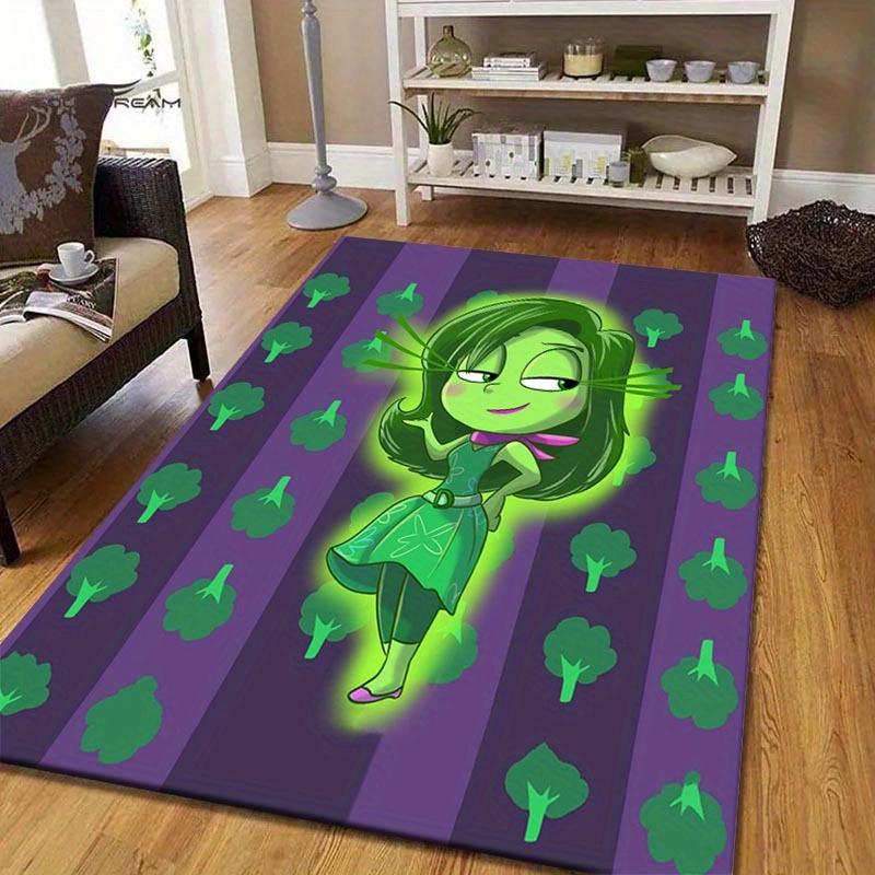 

1pc Inside Out Pattern Area Rug Soft Flannel Floor Mat for Living Room, edroom, Kitchen, Sofa Coffee Table Floor Mat, Machine Washable 60cm by 90cm