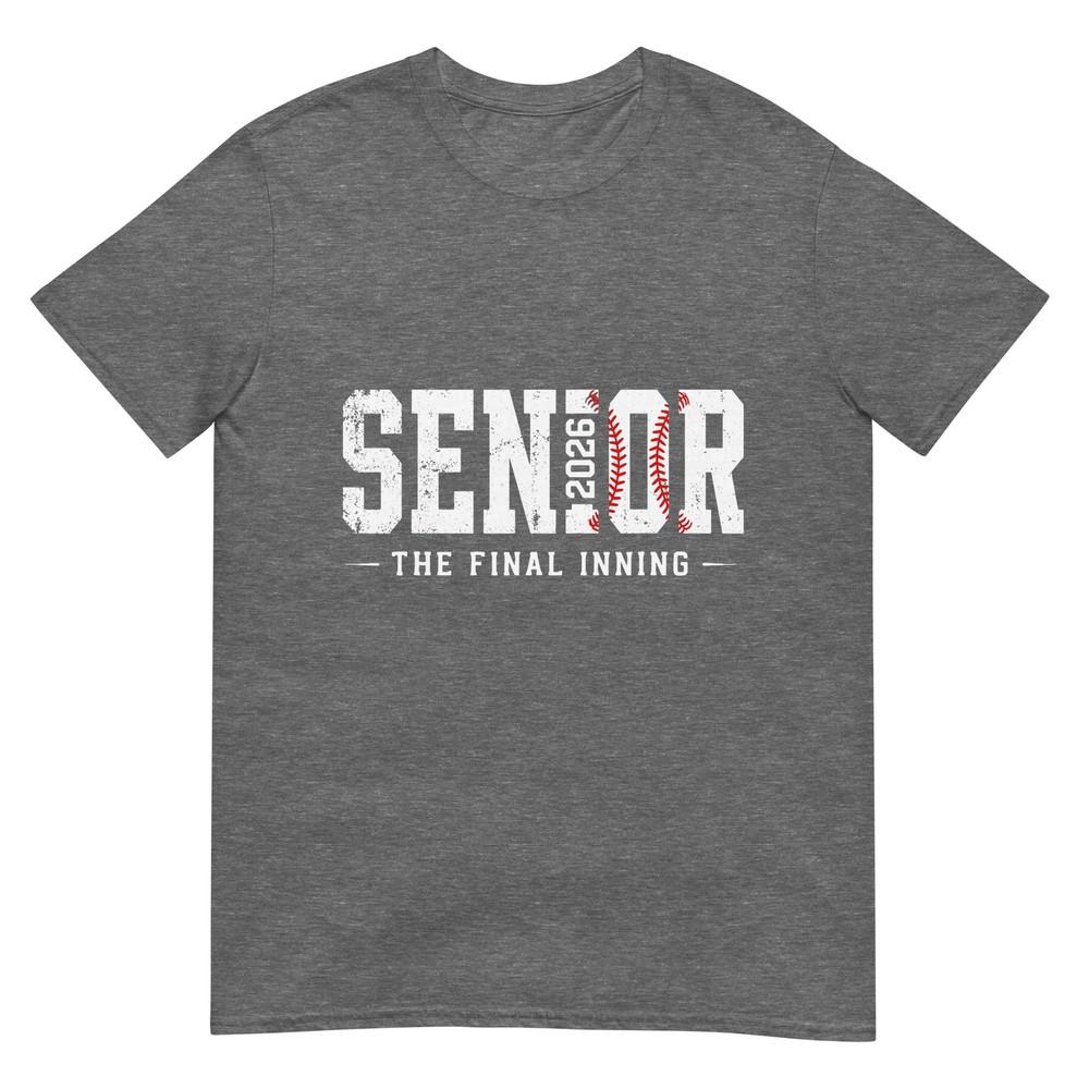 Retro Baseball Senior 2026 The Final Inning Senior Mom Dad Tshirt