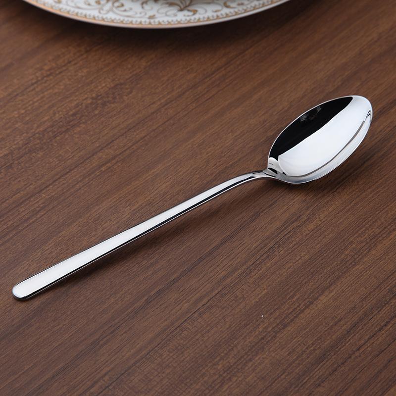 Cozy Zone 24 Pieces Cutlery Set Stainless Steel Tableware Western Dinnerware Set Classic Dinner Set Knife Fork Restaurant Dining