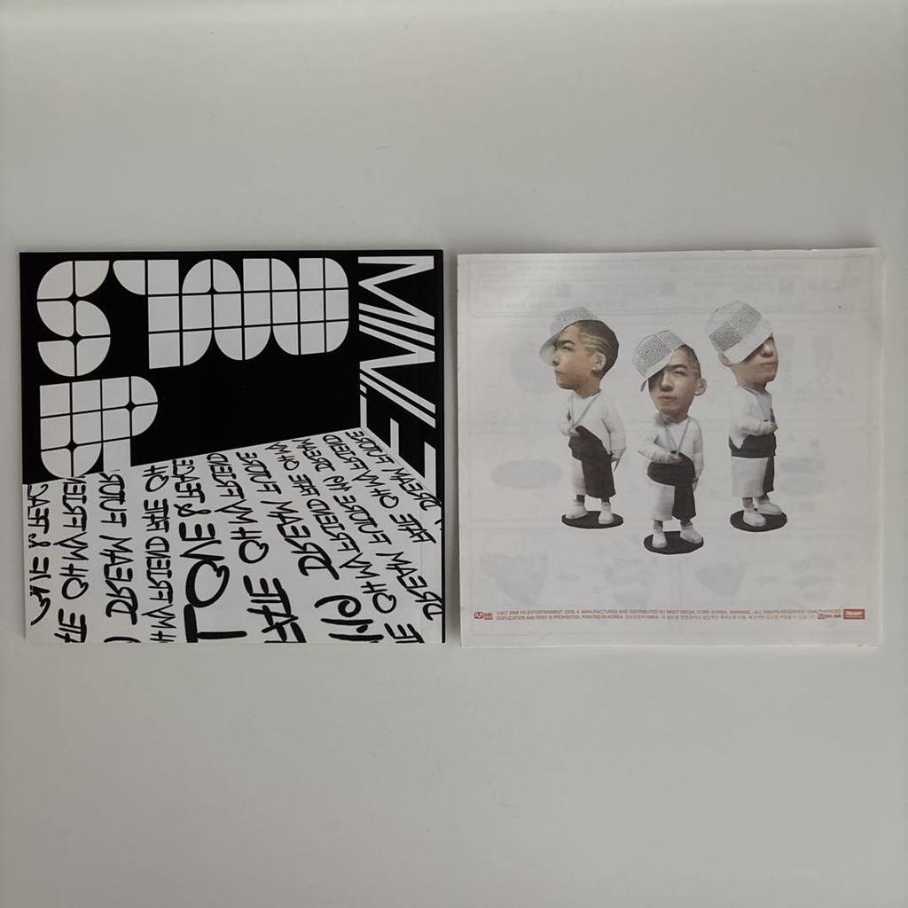 [USED] BIGBANG MINI.3 STAND UP Korean CD 3D Paper