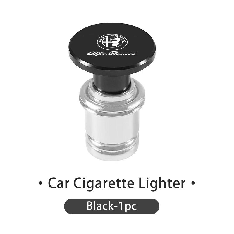 2026 Hot Sticker For Alfa Romeo Universal Car Aluminum Eject Button Cigarette Lighter Cover Giulietta 940 2010-2014 2015 2016 20
