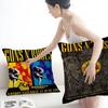 Band GGuns NN RRosesS Pillow Cover Sofa Cushion Cover Home Room Decoration Children Gift