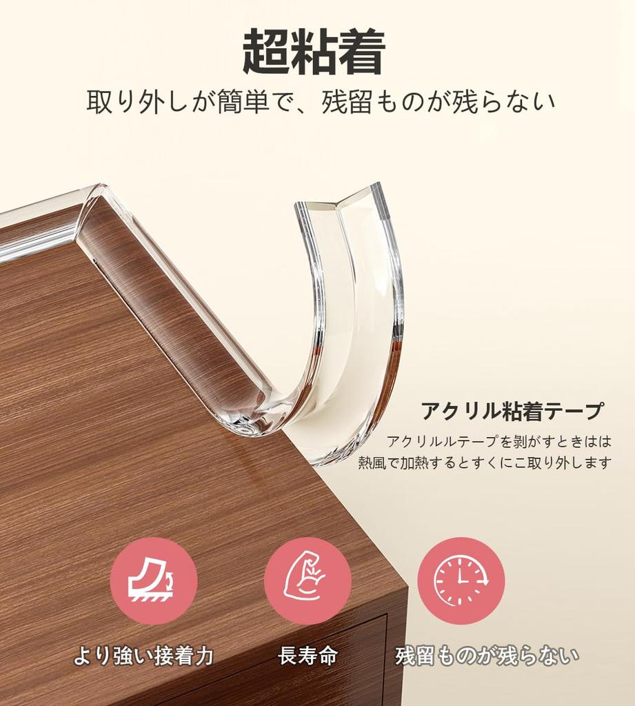 Transparent Corner Corner 2m Furniture Corner Protection 4 Super Strong Easy To Transparent Baby Injury Home Classroom Safety Guards, Cushions, Long,