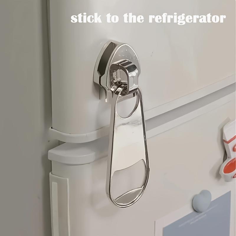 Creative Large Zipper Bottle Opener for Beer And Beverages Stylish And Trendy High-Quality Lever Bottle Opener