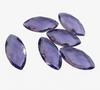 Purple Amethyst Marquise Gemstone: Briolette Checker Cut Cabochons, All Sizes