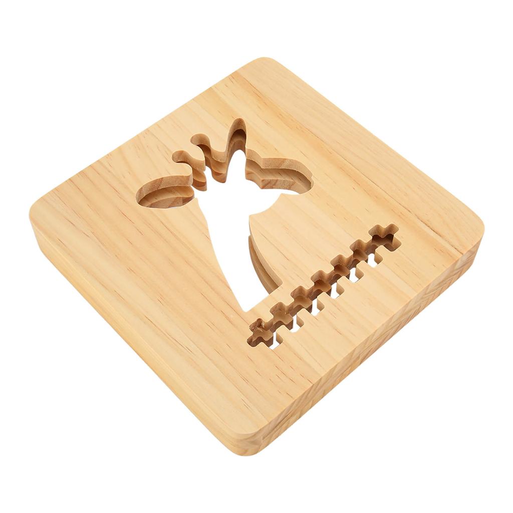 3D Wooden Giraffe Night Lamp Hollow Lamp Home Bedroom Office Decor for Children Friends Family