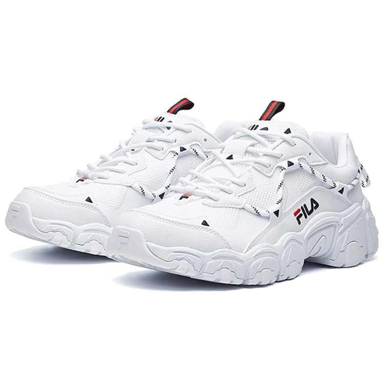 Fila Cat Paw Fabric 1.0 Comfortable Versatile Low-Top Casual Shoes Women sneaker White F12W034129FWT