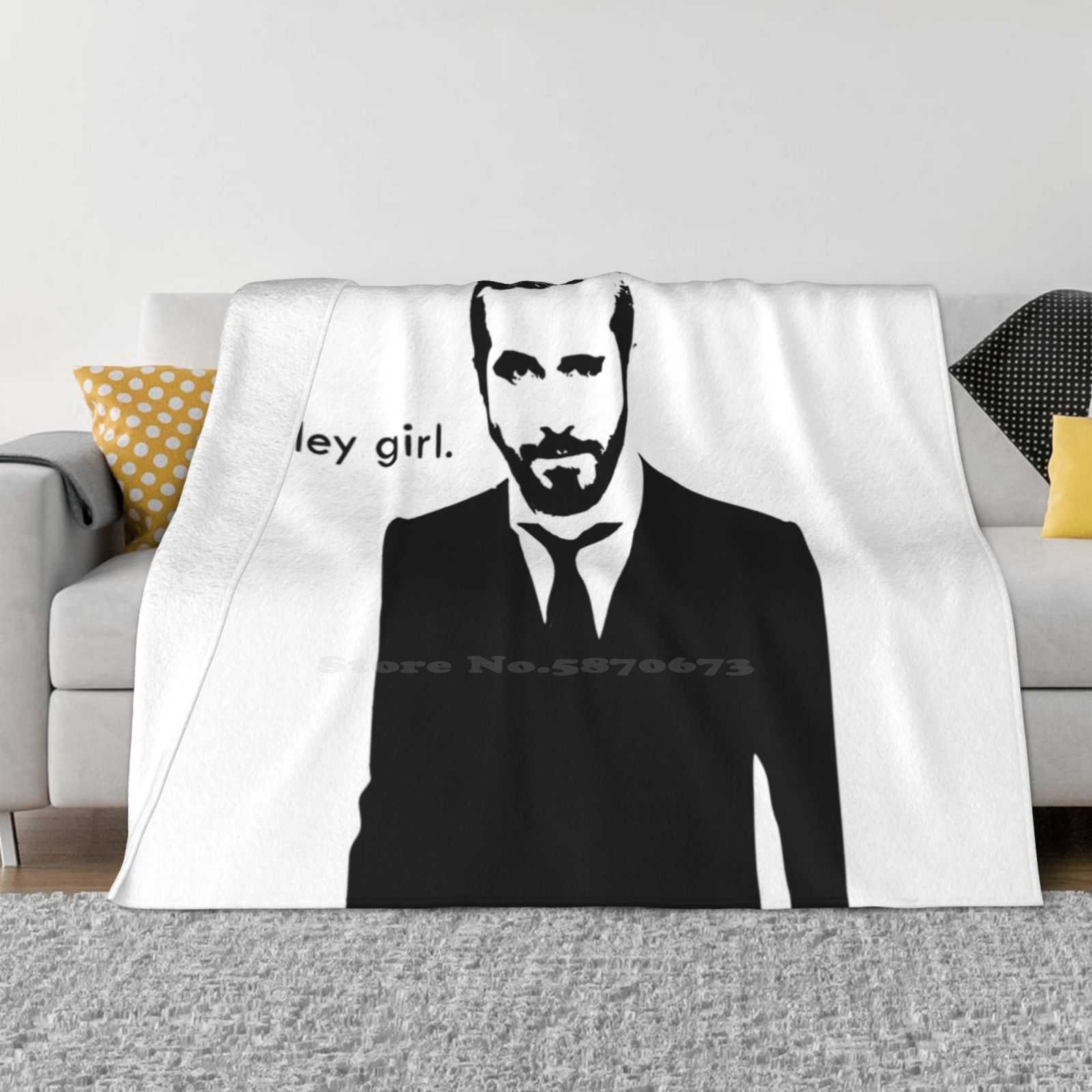 Райан Гослинг-Эй, детка Низкая цена Новый принт Новинка Мода Мягкое теплое одеяло Райан Гослинг Эй, детка Известный Топ Красивый актер 30x40in