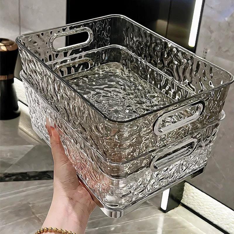 Acrylic Stackable Storage Box Top Quality Cosmetic Organizer for Cosmetics & Beauty Products Dressers Bathrooms