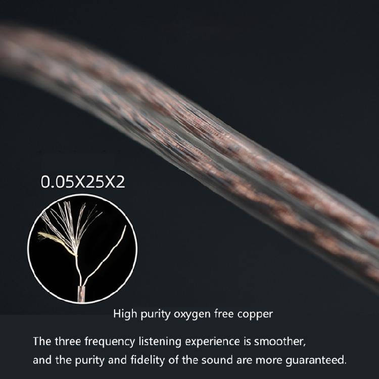Flexible and Reliable Cable for ZST/ZSR/ED12/ES3/ZS10/ZSN/ZSNPRO Headphones