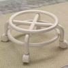 Swivel Mop, Pedicure & Baby Walking Pulley Stool with Wheels
