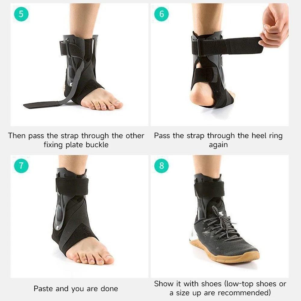 Portable Sports Ankle Sleeve Adjustable Ankle Sprain Orthosis Foot Guard Protector  Foot Protection