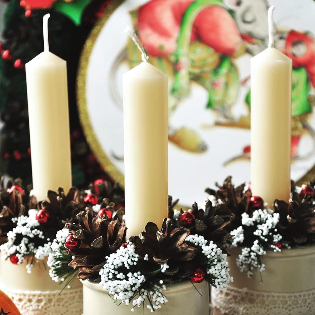 100 Cotton Candle Wicks 10In With Stickers  Holders For Soy Beeswax Coconut Wax