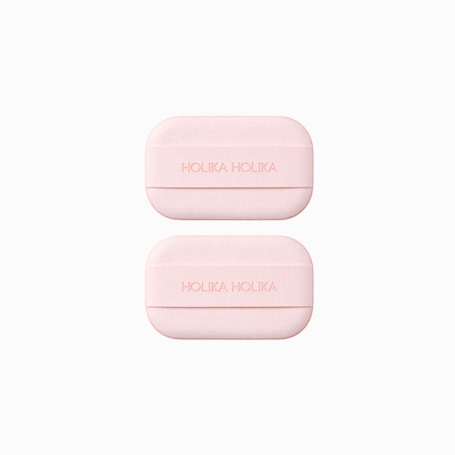Holika Holika Tinted Milk Cream Blush 2P Puff Set