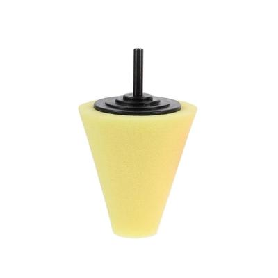 Car Wheel Hub Polish Buffing Polishing Sponge Cone Metal Foam Pad For Car Wheels Car Door Polishing Tool