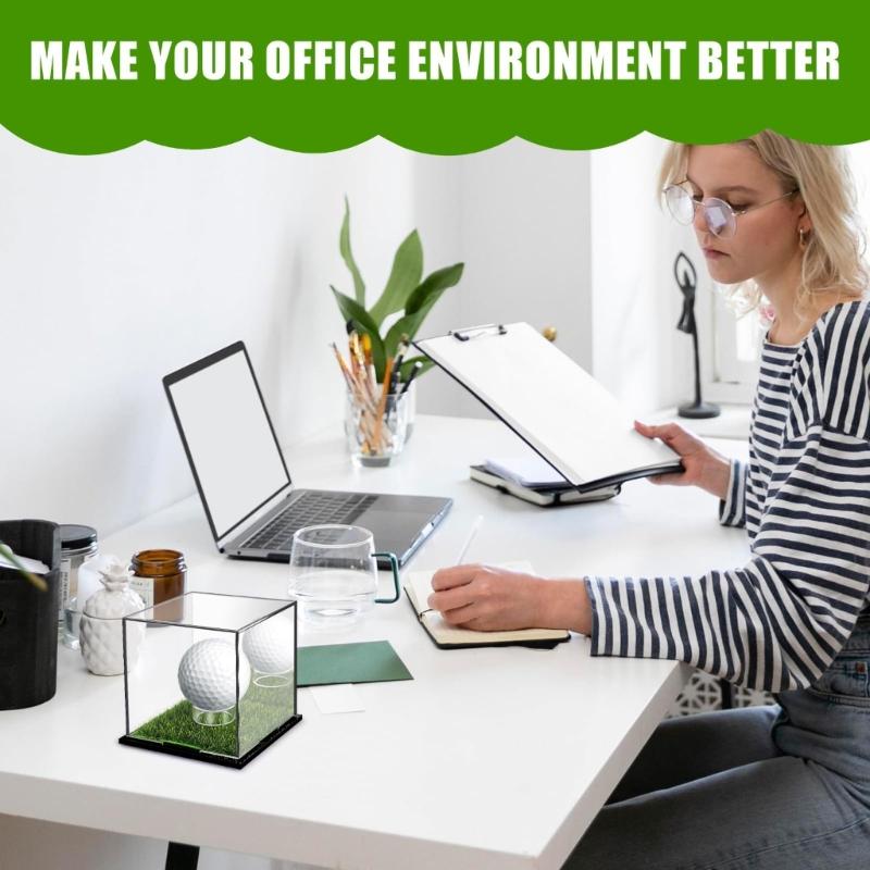 Acryl Golfball Aufbewahrungsbox Behälter Golfball Vitrine Behälter Golf Schutzhülle Staubdichter Halter