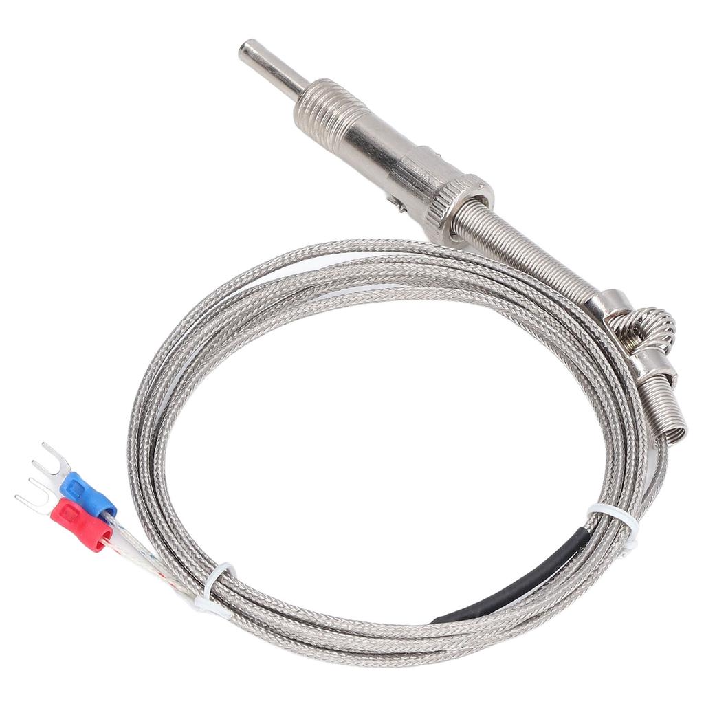 K Type Screw Probe Temperature Sensor Straight Handle Thermocouple Transducer 0?800 Celsius  WRNT