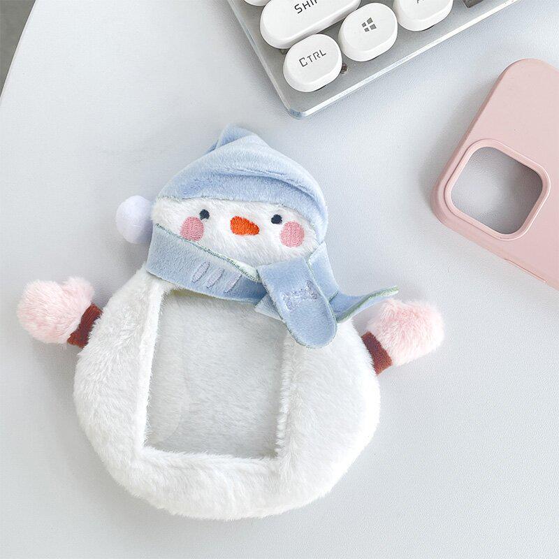 

Мультяшный брелок с животным: 3-дюймовый прозрачный держатель для карт и защитный рукав