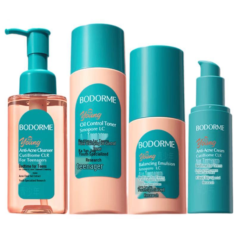 Bodcrme Teen Skincare 4-Piece Set