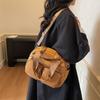 2025 New Fashion Versatile Casual Large-Capacity Shoulder Bag Commuter Trend Multi-Pocket Lightweight Handheld Crossbody Bag