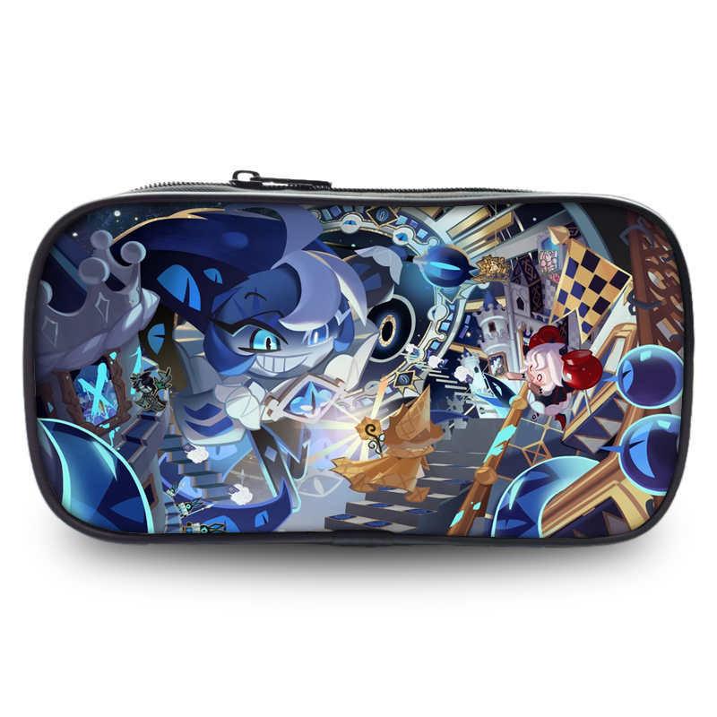 Kingdom Cookierun Stationery Bag Student Printed Pencil Bag Zipper Design