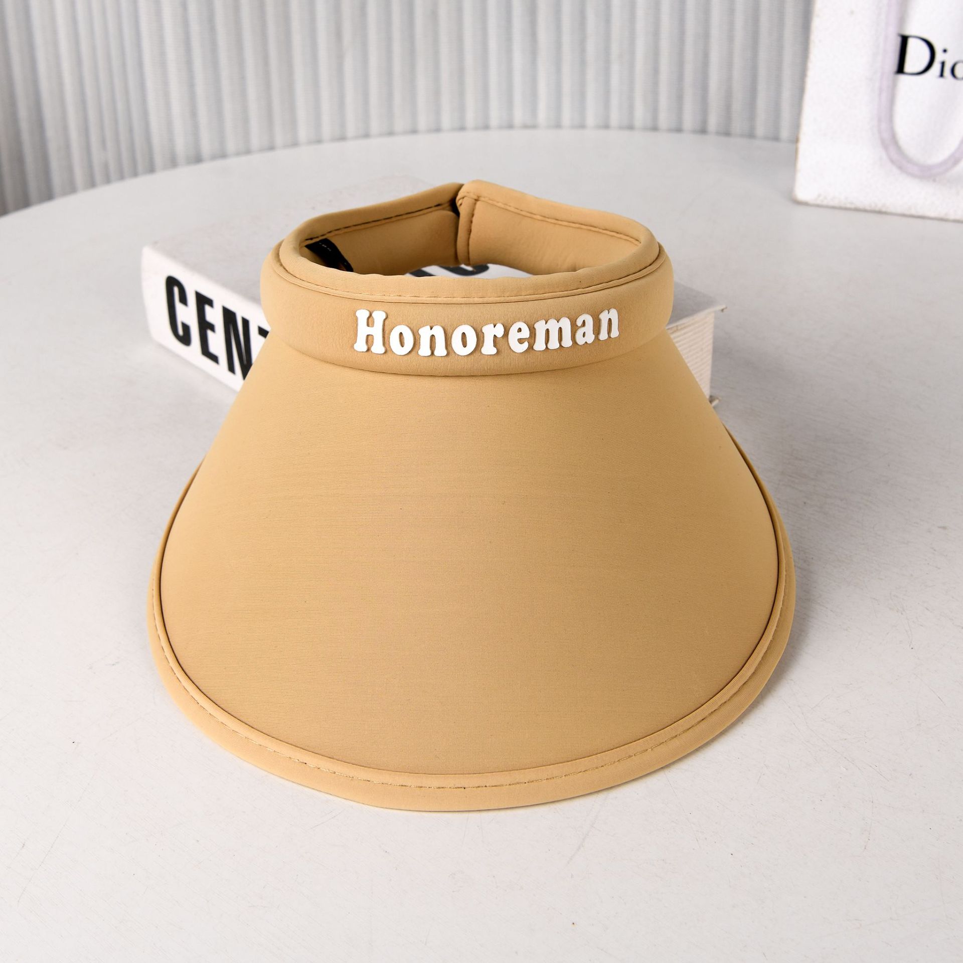 

Ice silk empty top sun protection hat women s summer eaves versatile UV protection headband hat seaside beach sun hat Ice Silk Headband